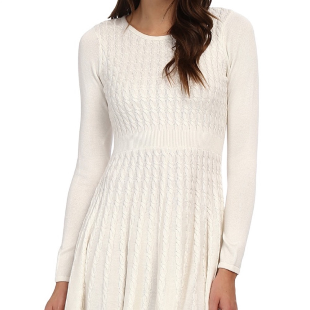 ⭐️ Calvin Klein Size M off white knit dress ⭐️
